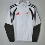Liverpool 2026-27 Light Grey Hoodie Windbreaker