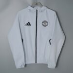 Manchester United 2026-27 Light Grey Hoodie Windbreaker
