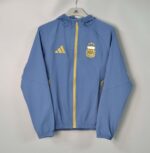 Argentina 2026 Grey-Blue Hoodie Windbreaker