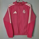 Real Madrid 2026-27 Pink Hoodie Windbreaker