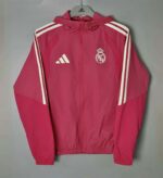 Real Madrid 2026-27 Pink Hoodie Windbreaker