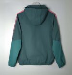 Real Madrid 2026-27 Dark Green Hoodie Windbreaker - Image 2