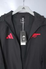 Arsenal 2026-27 All-Black Hoodie Windbreaker - Image 3