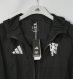 Manchester United 2026-27 All-Black Hoodie Windbreaker - Image 3