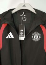 Manchester United 2026-27 Black-Red Hoodie Windbreaker - Image 3