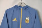 Argentina 2026 Grey-Blue Hoodie Windbreaker - Image 3