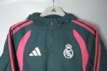 Real Madrid 2026-27 Dark Green Hoodie Windbreaker - Image 3
