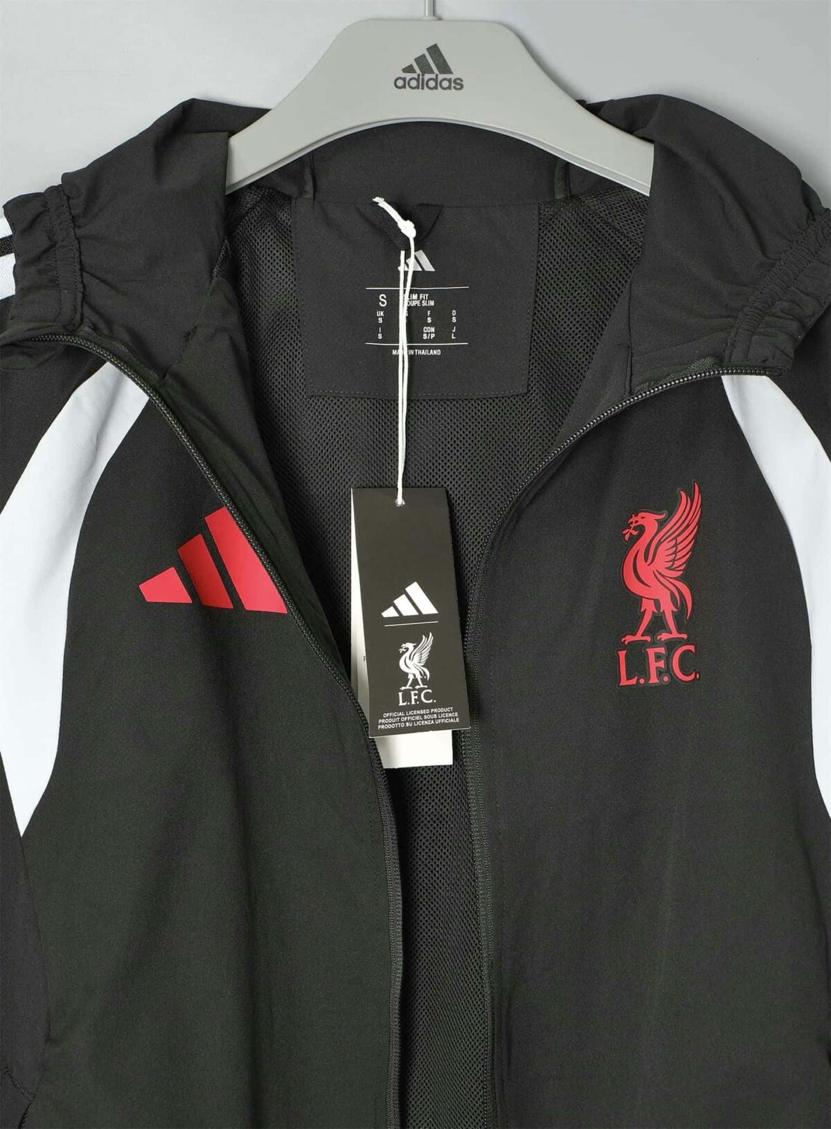 Liverpool 2026-27 Black-White Hoodie Windbreaker - Image 4