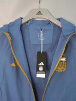 Argentina 2026 Grey-Blue Hoodie Windbreaker - Image 4