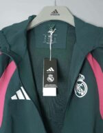 Real Madrid 2026-27 Dark Green Hoodie Windbreaker - Image 4