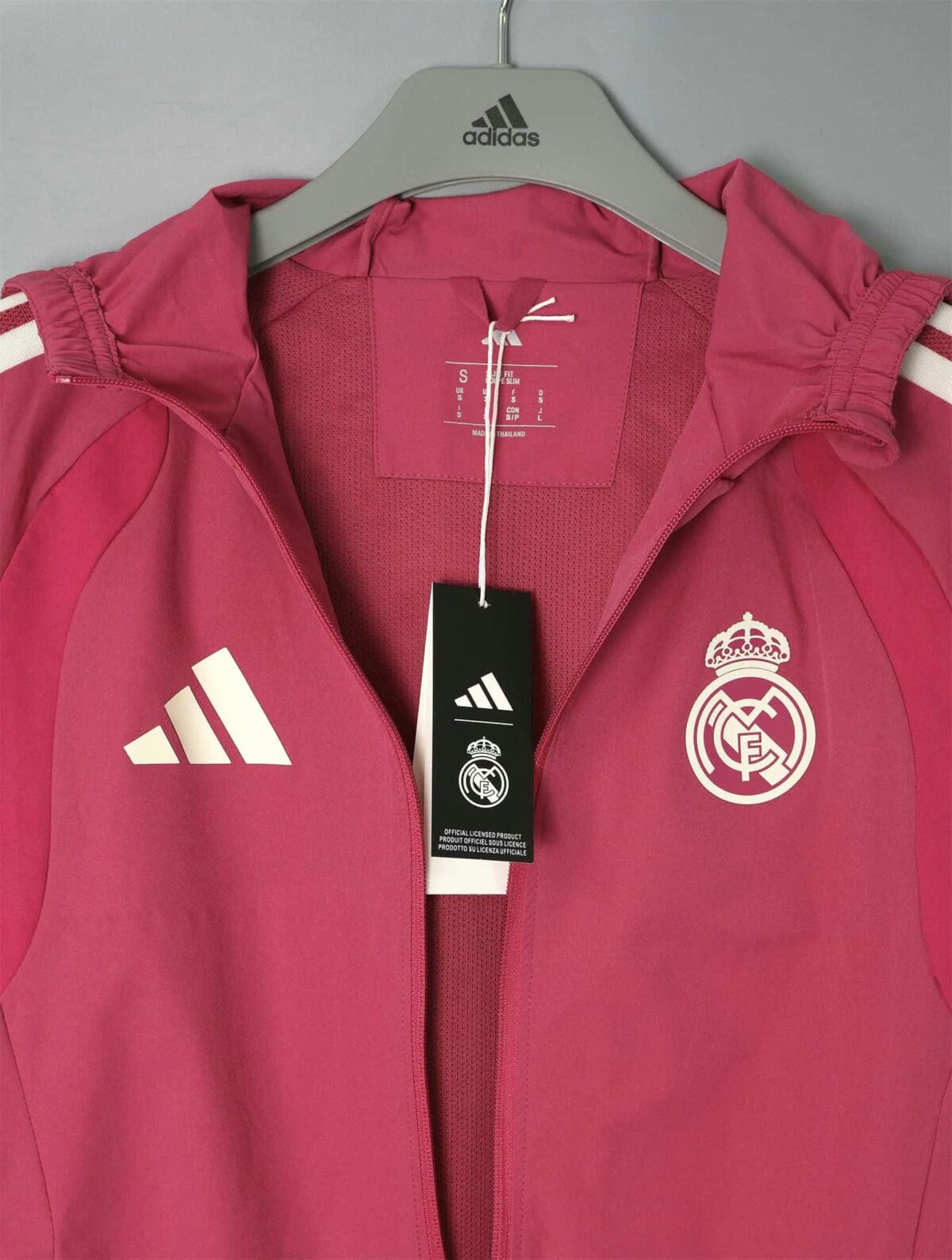 Real Madrid 2026-27 Pink Hoodie Windbreaker - Image 4