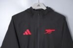 Arsenal 2026-27 All-Black Hoodie Windbreaker - Image 4