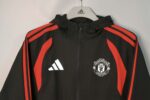 Manchester United 2026-27 Black-Red Hoodie Windbreaker - Image 5