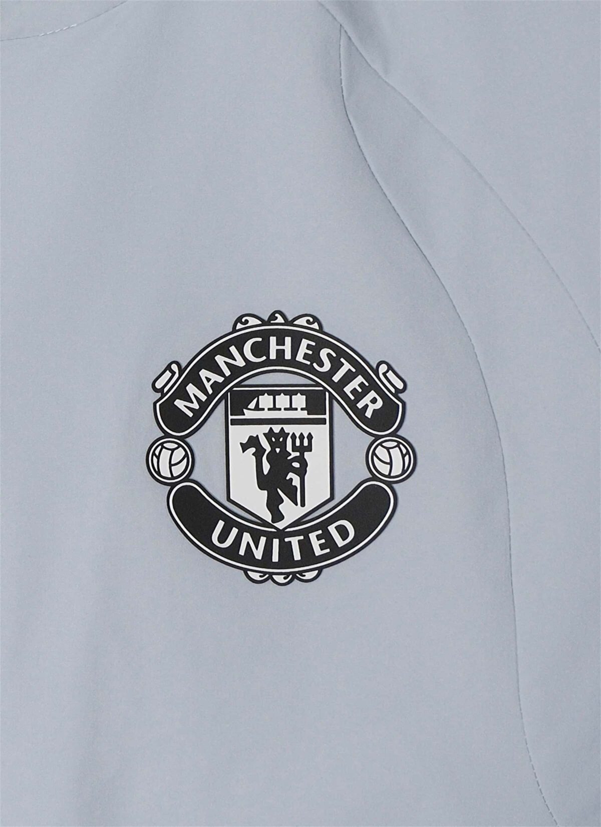 Manchester United 2026-27 Light Grey Hoodie Windbreaker - Image 5