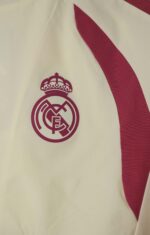 Real Madrid 2026-27 Beige Hoodie Windbreaker - Image 5