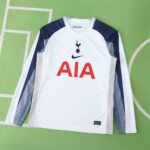 Tottenham Hotspur 2025-26 Home Long Sleeve Jersey Fan Version