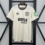 West Ham United 2025-26 Away Jersey Fan Version