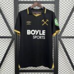 West Ham United 2025-26 Second Away Jersey Fan Version