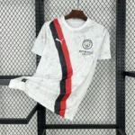 Manchester City x Kidsuper 2025-26 White City Jersey Fan Version