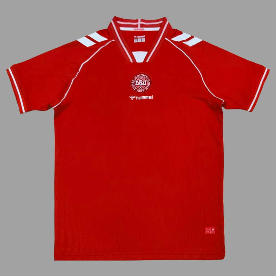 01-1259.jpg Denmark 2026 Home Jersey Fan Version - Image 1