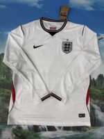 England 2026 FIFA World Cup Home Long Sleeve Jersey Fan Version