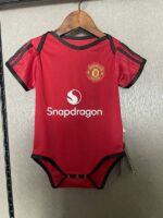 Manchester United 2025-26 Home Baby Jersey