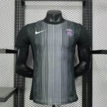 PSG 2025-26 Black Goalkeeper Jersey Player Version