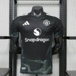Manchester United 2026-27 Black Goalkeeper Jersey Player Version