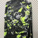 South Korea 2026 FIFA World Cup Black-Neon Yellow Goalkeeper Long Sleeve Jersey