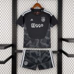 Ajax 2026-27 Black Goalkeeper Kids Kit