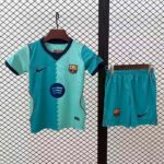 Barcelona 2026-27 Second Away Kids Kit
