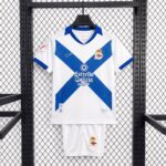 Deportivo La Coruna 2026-27 Second Away Kids Kit