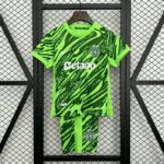 Sporting Lisbon 2025-26 Green Goalkeeper Kids Kit