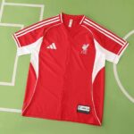 Liverpool 2025-26 Red Baseball Jersey