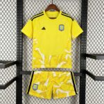 Aston Villa 2026-27 Yellow Goalkeeper Kids Kit