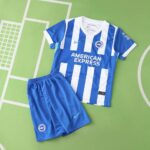 Brighton Hove Albion 2025-26 Home Kids Kit