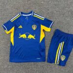 Leeds United 2025-26 Away Kids Kit