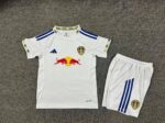Leeds United 2025-26 Home Kids Kit