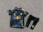 Leeds United 2025-26 Second Away Kids Kit