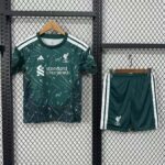 Liverpool 2026-27 Green Goalkeeper Kids Kit