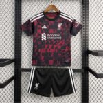 Liverpool 2026-27 Second Away Kids Kit