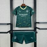 Manchester City 2025-26 Fourth Kids Kit