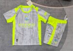 Manchester City 2025-26 Second Away Kids Kit