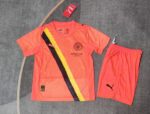 Manchester City x Kidsuper 2025-26 Orange City Kids Kit