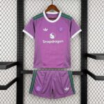 Manchester United 2026-27 Away Goalkeeper Kids Kit