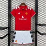 Manchester United 2026-27 Home Kids Kit