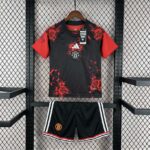 Manchester United 2026-27 Lancashire Rose Pre-Match Kids Kit