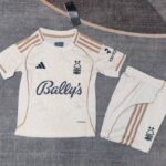 Nottingham Forest 2025-26 Away Kids Kit