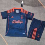 Nottingham Forest 2025-26 Second Away Kids Kit
