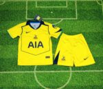 Tottenham Hotspur 2025-26 Second Away Kids Kit